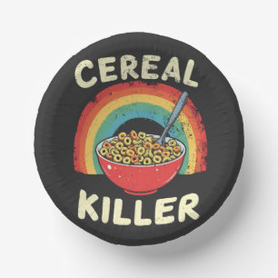 Bols En Carton Céréales Killer Mens Food Pun True Crime