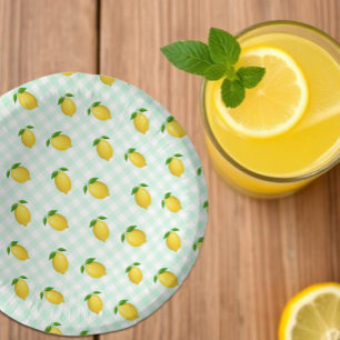 Bols En Carton Citron Citrus Eté Anniversaire