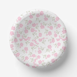 Bols En Carton Cute d'impression florale