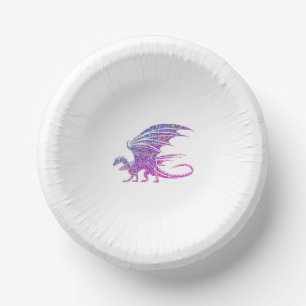 Bols En Carton Dragon de mosaïque Extraordinaire