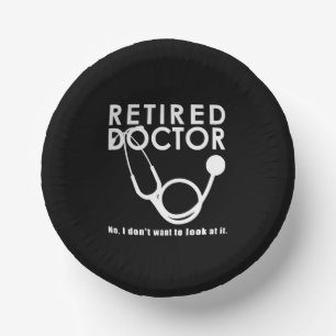 Bols En Carton Drôle Retraité Docteur Citations Retraite Médicale