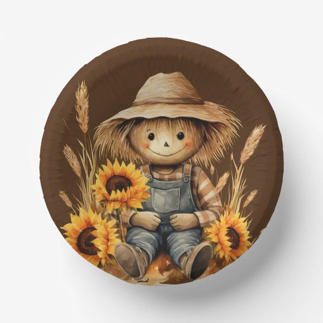 Bols En Carton Écart avec tournesol (Recto)