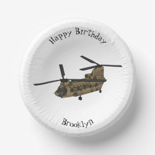 Bols En Carton Exemple d'hélicoptère militaire Chinook