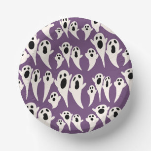 Bols En Carton Fantôme Violet Pour La Fête Parfaite