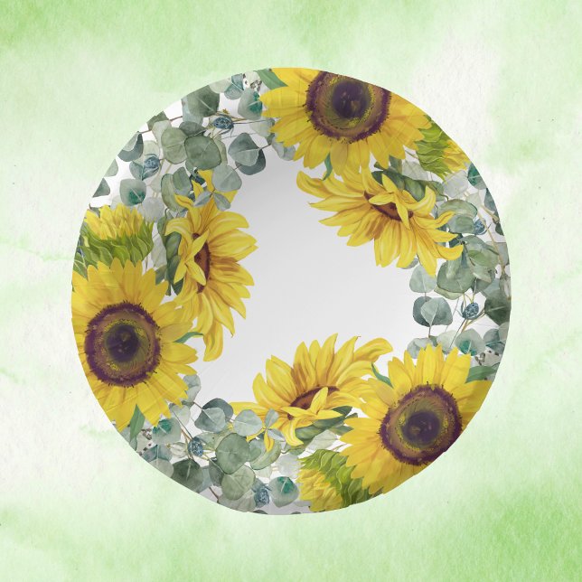 Bols En Carton Fête du Tournesol (Créateur téléchargé)