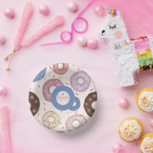 Bols En Carton Filles Sweet Donut Pastel Anniversaire