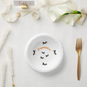 Bols En Carton Flying Puffin Birds Félicitations