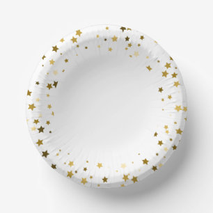 Bols En Carton Gold Petite Stars