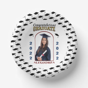 Bols En Carton Graduate Photo Graduation Félicitations sur mesure