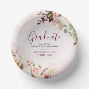 Bols En Carton Graduation 2024 Floral Grad Party