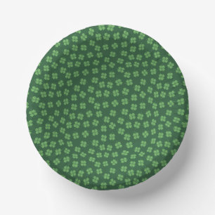 Bols En Carton Green Celtic Irish Four Leafed Clovers St. Patrick