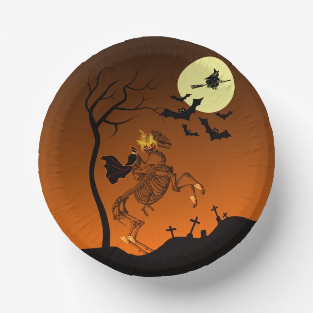 Bols En Carton Halloween sans tête (Recto)