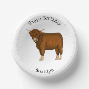 Bols En Carton Highland cow