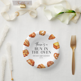 Bols En Carton Il y a un petit pain dans le Baby shower de pain a