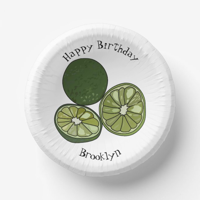 Bols En Carton Illustration de chaux Kaffir (Recto)