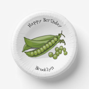 Bols En Carton Illustration de dessin de pois