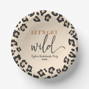Bols En Carton Leopard Cheetah Wild Bachelorette Week-end