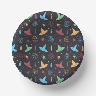 Bols En Carton Motif d'Halloween