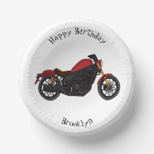 Bols En Carton moto de style croiseur cool