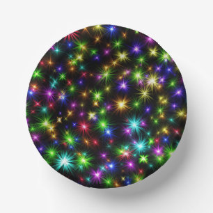 Bols En Carton Multicolor Christmas Star Rays-57191