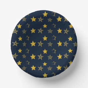 Bols En Carton Navy Blue Gold New Years Eve Party