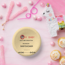 Oh Bébé Image Chat Fête Bébé Écru