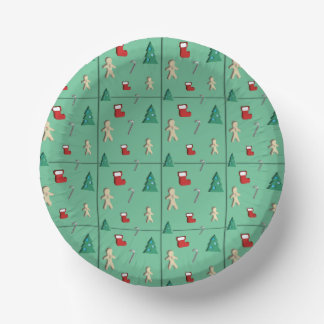 Bols En Carton Papier de Noël coupé motif Bol de papier