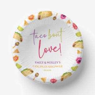 Bols En Carton Parlons d'amour ! Fiesta Mariage Couple Shower