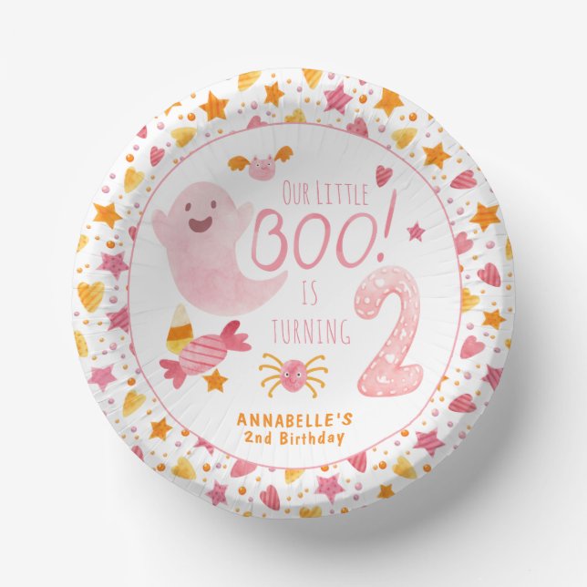 Bols En Carton Petit Boo Turin 2 2e Anniversaire (Recto)
