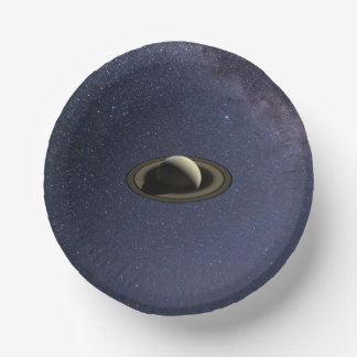 Bols En Carton Planète Saturne