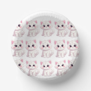 Bols En Carton plaques en papier avec images de chaton