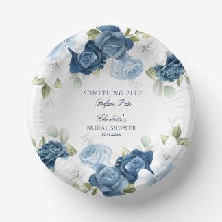 Bols En Carton Quelque Chose de Bleu Avant que je Fasse la Fête d