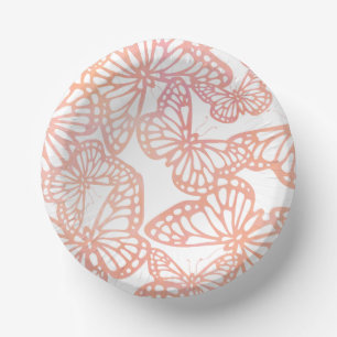 Bols En Carton Rêves de papillons (Pêche)