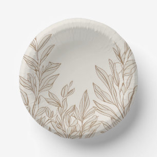 Bols En Carton Rustique Fleur sauvage en terre cuite Boho style p