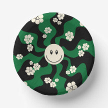 Smile - Vert, Crème et Noir