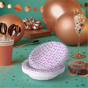 Bols En Carton Sweet 16 Flocon de neige hivernal Anniversaire
