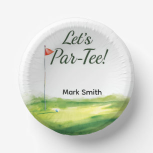 Bols En Carton Tapis de putting de parcours de golf