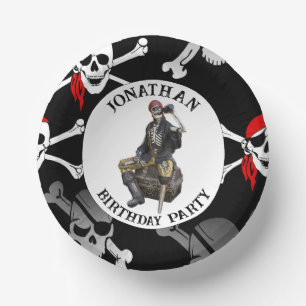 Bols En Carton Thème de livraison Skeleton