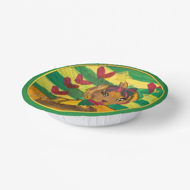 Bols En Carton Toutou "Art par des enfants" (Angulaire)