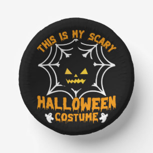 Bols En Carton Voici mon costume d'Halloween