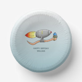 Bols En Carton Worm de fusée
