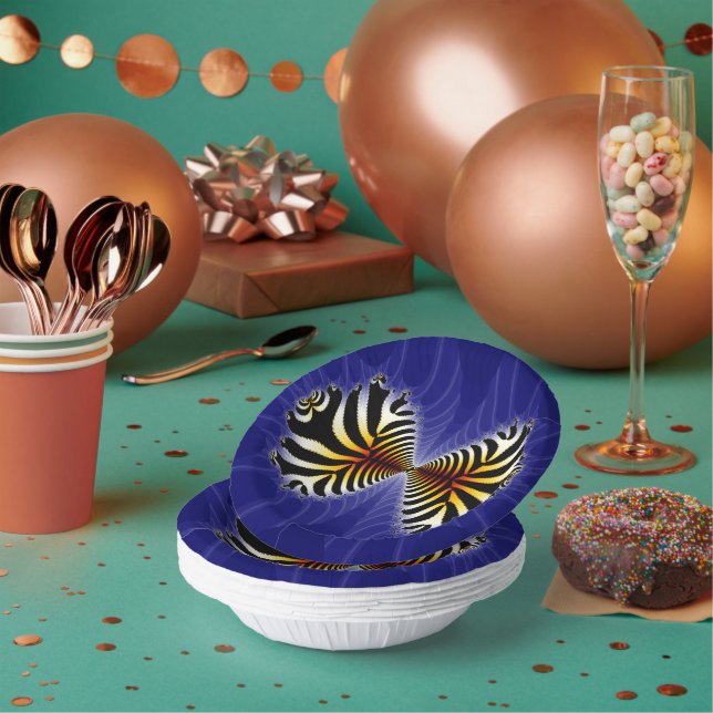 Bols En Carton Zebra Fish Kiss (Multi)