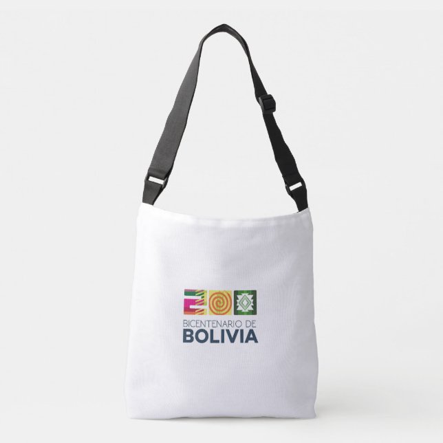 Bolsa bicentenario de Bolivia Tragetaschen Mit Langen Trägern (Vorderseite)