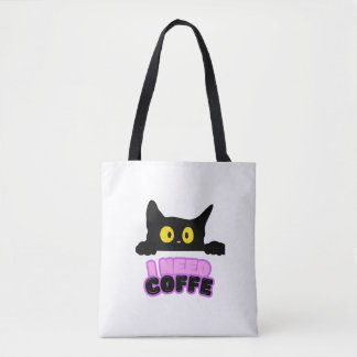 Bolsa de tela- I need coffe Tasche