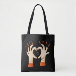 Bolsa de tela Love is Love Tasche