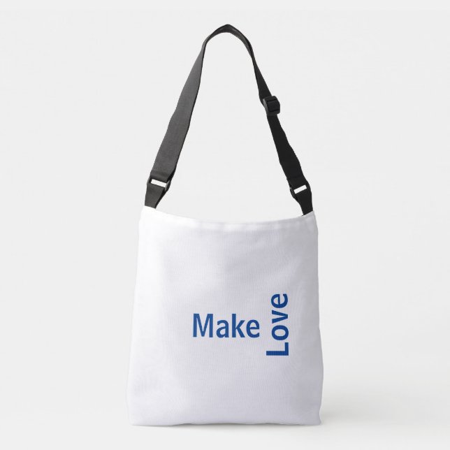 Bolsa macht Liebe Tragetaschen Mit Langen Trägern (Vorderseite)