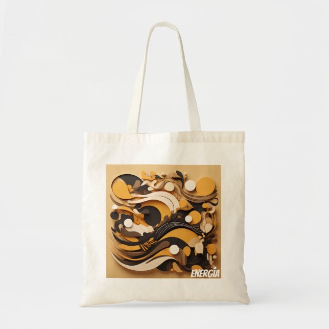 Bolsa Tote Arte Solar Abstracto Tragetasche (Vorne)