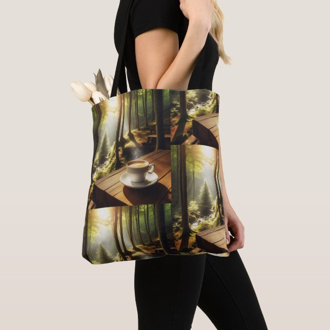 Bolsa Tote de Ombro Estampada Tasche (Von Nahem)