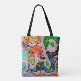 Bolsa tote, estampa em toda a área, Bolsa Tote de Tasche