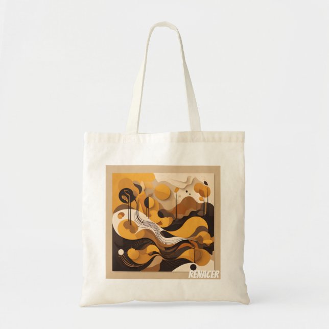 Bolsa Tote Solar Renacer Abstracto Tragetasche (Vorne)